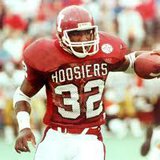 Anthony Thompson while playing for Indiana University.