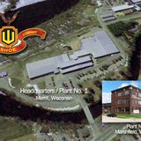 An image of the Weinbrenner factories in Merrill and Marshfield