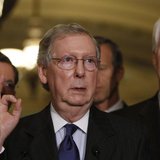 Senate Minority Leader Mitch McConnell (C) holds a news conference with fellow Republicans on Capitol Hill in Washington April 9, 2013. REUT Senate Minority Leader Mitch McConnell (C) holds a news conference with fellow Republicans on Capitol Hill in Washington April 9, 2013. REUT
