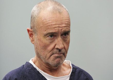 Peter Robbins looks towards the judge during his arraignment at the San Diego County Superior Court of Califorrnia January 23, 2013. REUTERS Peter Robbins looks towards the judge during his arraignment at the San Diego County Superior Court of Califorrnia January 23, 2013. REUTERS