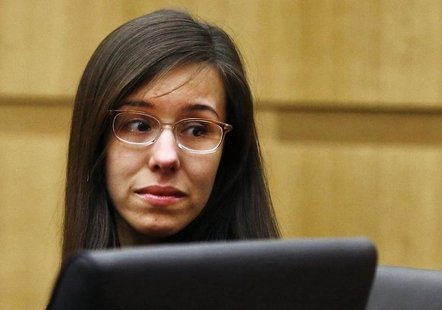 Jodi Arias reacts as a guilty verdict is read in her first-degree murder trial in Phoenix, Arizona May 8, 2013. REUTERS/Rob Schumacher/Arizo Jodi Arias reacts as a guilty verdict is read in her first-degree murder trial in Phoenix, Arizona May 8, 2013. REUTERS/Rob Schumacher/Arizo