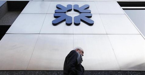 A pedestrian walks past an RBS branch in the City of London January 27, 2012. REUTERS/Suzanne Plunkett A pedestrian walks past an RBS branch in the City of London January 27, 2012. REUTERS/Suzanne Plunkett