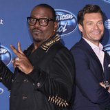 Musician and producer Randy Jackson (L) and TV and radio personality Ryan Seacrest arrive for the American Idol Season 12 premiere event at Musician and producer Randy Jackson (L) and TV and radio personality Ryan Seacrest arrive for the American Idol Season 12 premiere event at