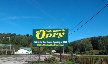Little Nashville Opry Sign Little Nashville Opry Sign