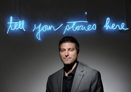 Adam Bain, Twitter's president of global revenue, stands in a conference room at his company's San Francisco, California headquarters July 2 Adam Bain, Twitter's president of global revenue, stands in a conference room at his company's San Francisco, California headquarters July 2