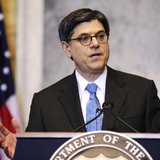 U.S. Treasury Secretary Jack Lew speaks during an unveiling ceremony in conjunction with the Raoul Wallenberg Congressional Gold Medal at th U.S. Treasury Secretary Jack Lew speaks during an unveiling ceremony in conjunction with the Raoul Wallenberg Congressional Gold Medal at th