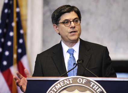 U.S. Treasury Secretary Jack Lew speaks during an unveiling ceremony in conjunction with the Raoul Wallenberg Congressional Gold Medal at th U.S. Treasury Secretary Jack Lew speaks during an unveiling ceremony in conjunction with the Raoul Wallenberg Congressional Gold Medal at th