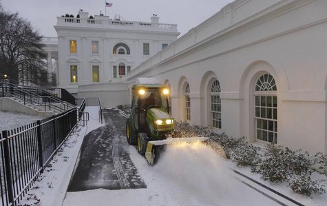 File Photo - The White House walkway along the West Wing is cleared of fresh snow which fell overnight in the Washington region January 24, File Photo - The White House walkway along the West Wing is cleared of fresh snow which fell overnight in the Washington region January 24,