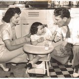 Baseball player Fritz Ostermueller is pictured with his wife Faye and daughter in this 1948 family photo released to Reuters by his daughter Baseball player Fritz Ostermueller is pictured with his wife Faye and daughter in this 1948 family photo released to Reuters by his daughter