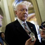 Senator Orrin Hatch (R-UT) talks to reporters during a series of votes in Washington December 17, 2011. REUTERS/Benjamin Myers Senator Orrin Hatch (R-UT) talks to reporters during a series of votes in Washington December 17, 2011. REUTERS/Benjamin Myers
