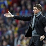 Barcelona's coach Tito Vilanova gestures during the Champions League semi-final second leg soccer match against Bayern Munich at Camp Nou st Barcelona's coach Tito Vilanova gestures during the Champions League semi-final second leg soccer match against Bayern Munich at Camp Nou st