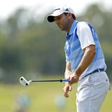 Spain's Sergio Garcia watches his putt on the sixth green during the third round of The Players Championship PGA golf tournament at TPC Sawg Spain's Sergio Garcia watches his putt on the sixth green during the third round of The Players Championship PGA golf tournament at TPC Sawg