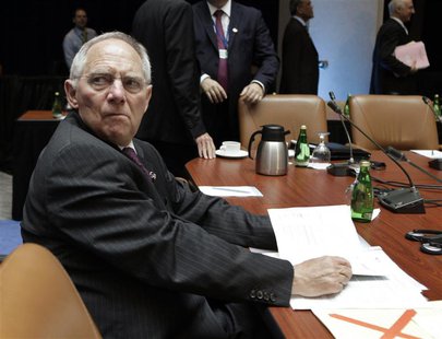 German Finance Minister Wolfgang Schaeuble attends the G20 finance ministers meeting during the Spring Meeting of the International Monetary German Finance Minister Wolfgang Schaeuble attends the G20 finance ministers meeting during the Spring Meeting of the International Monetary