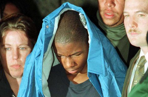 Malcolm Shabazz is led in handcuffs by police officers from Yonkers Family Court in Yonkers, New York, in a file photo after his second appe Malcolm Shabazz is led in handcuffs by police officers from Yonkers Family Court in Yonkers, New York, in a file photo after his second appe