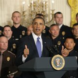 U.S. President Barack Obama honors the 2013 National Association of Police Organizations (NAPO) TOP COPS award winners at the White House in U.S. President Barack Obama honors the 2013 National Association of Police Organizations (NAPO) TOP COPS award winners at the White House in