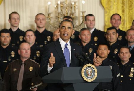 U.S. President Barack Obama honors the 2013 National Association of Police Organizations (NAPO) TOP COPS award winners at the White House in U.S. President Barack Obama honors the 2013 National Association of Police Organizations (NAPO) TOP COPS award winners at the White House in