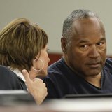 O.J. Simpson (R) sits with his attorney, Patricia Palm in Clark County District Court during his evidentiary hearing in Las Vegas, Nevada Ma O.J. Simpson (R) sits with his attorney, Patricia Palm in Clark County District Court during his evidentiary hearing in Las Vegas, Nevada Ma