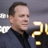 Cast member Kiefer Sutherland poses at the party for the television series finale of "24" in Los Angeles April 30, 2010. REUTERS/Mario Anzuo Cast member Kiefer Sutherland poses at the party for the television series finale of "24" in Los Angeles April 30, 2010. REUTERS/Mario Anzuo