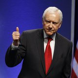 Sen. Orrin Hatch (R-UT) gestures after speaking to an audience at the 38th annual Conservative Political Action Conference meeting at the Ma Sen. Orrin Hatch (R-UT) gestures after speaking to an audience at the 38th annual Conservative Political Action Conference meeting at the Ma