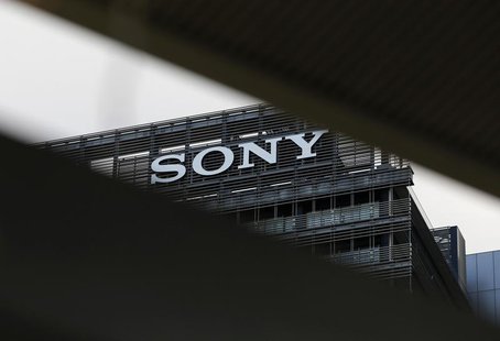 The logo of Sony Corp. is seen atop of Sony City Osaki building in Tokyo January 10, 2013. REUTERS/Toru Hanai The logo of Sony Corp. is seen atop of Sony City Osaki building in Tokyo January 10, 2013. REUTERS/Toru Hanai