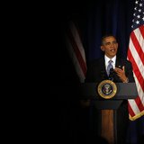 U.S. President Barack Obama speaks at a Democratic Party fundraiser at the Waldorf Astoria hotel in New York, May 13, 2013. REUTERS/Jason Re U.S. President Barack Obama speaks at a Democratic Party fundraiser at the Waldorf Astoria hotel in New York, May 13, 2013. REUTERS/Jason Re