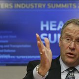 John Lechleiter, chairman, president, and chief executive officer of Eli Lilly and Company, speaks at the Reuters Health Summit in New York, John Lechleiter, chairman, president, and chief executive officer of Eli Lilly and Company, speaks at the Reuters Health Summit in New York,