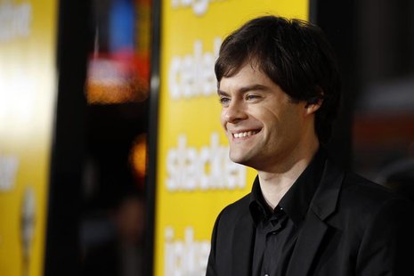 Cast member Bill Hader poses at the premiere of "Paul" at the Grauman's Chinese theatre in Hollywood, California March 14, 2011. REUTERS/Mar Cast member Bill Hader poses at the premiere of "Paul" at the Grauman's Chinese theatre in Hollywood, California March 14, 2011. REUTERS/Mar