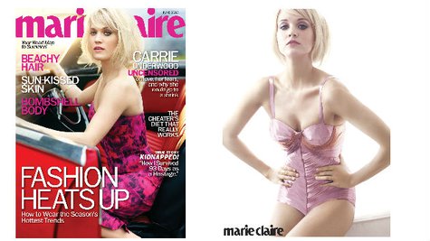 Image courtesy of Marie Claire (via ABC News Radio) Image courtesy of Marie Claire (via ABC News Radio)