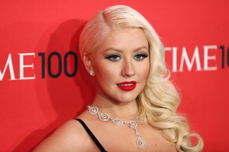 Singer Christina Aguilera arrives for the Time 100 gala celebrating the magazine's naming of the 100 most influential people in the world fo Singer Christina Aguilera arrives for the Time 100 gala celebrating the magazine's naming of the 100 most influential people in the world fo