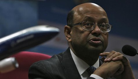Boeing's Dinesh Keskar speaks during a news conference at the five-day-long India Aviation 2012 event in the southern Indian city of Hyderab Boeing's Dinesh Keskar speaks during a news conference at the five-day-long India Aviation 2012 event in the southern Indian city of Hyderab