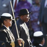 Nigerian President Goodluck Jonathan inspects the guard of honour outside the Parliament in Cape Town, May 7, 2013. REUTERS/Mike Hutchings Nigerian President Goodluck Jonathan inspects the guard of honour outside the Parliament in Cape Town, May 7, 2013. REUTERS/Mike Hutchings