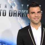 Actor Zachary Quinto, cast member of the new film "Star Trek Into Darkness", poses as he arrives at the film's premiere in Hollywood May 14, Actor Zachary Quinto, cast member of the new film "Star Trek Into Darkness", poses as he arrives at the film's premiere in Hollywood May 14,