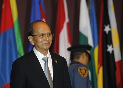 Myanmar's President Thein Sein attends the opening ceremony of the 69th Commission Session of the Economic and Social Commission for Asia an Myanmar's President Thein Sein attends the opening ceremony of the 69th Commission Session of the Economic and Social Commission for Asia an
