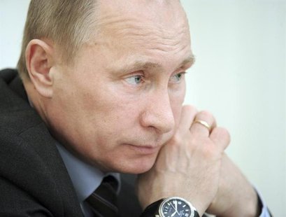 Russian Prime Minister Vladimir Putin listens during a cabinet meeting in Moscow March 1, 2012. REUTERS/Alexsey Druginyn/RIA Novosti/Pool Russian Prime Minister Vladimir Putin listens during a cabinet meeting in Moscow March 1, 2012. REUTERS/Alexsey Druginyn/RIA Novosti/Pool