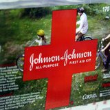 A first aid kit made by Johnson & Johnson for sale on a store shelf in Westminster, Colorado April 14, 2009. REUTERS/Rick Wilking A first aid kit made by Johnson & Johnson for sale on a store shelf in Westminster, Colorado April 14, 2009. REUTERS/Rick Wilking