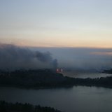 Wildfire in northern Wisconsin. Photo courtesy WI DNR.
Wildfire in northern Wisconsin. Photo courtesy WI DNR.