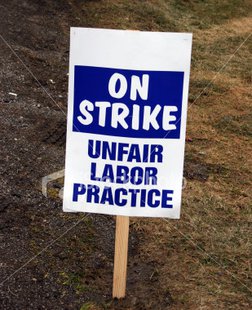 Strike sign Strike sign