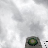 A BP logo is seen at a petrol station in London May 15, 2013. REUTERS/Stefan Wermuth
