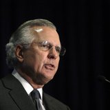 Federal Reserve Bank of Dallas President Richard Fisher speaks about the concept of breaking up 'too big to fail' banks to a breakout group Federal Reserve Bank of Dallas President Richard Fisher speaks about the concept of breaking up 'too big to fail' banks to a breakout group