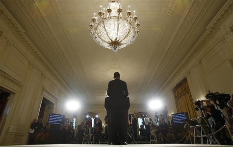 U.S. President Barack Obama delivers a statement about the Internal Revenue Service in the East Room of the White House in Washington, May 1 U.S. President Barack Obama delivers a statement about the Internal Revenue Service in the East Room of the White House in Washington, May 1