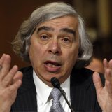 Ernest Moniz testifies before a Senate Energy & Natural Resources Committee hearing on his nomination to be energy secretary on Capitol Hill Ernest Moniz testifies before a Senate Energy & Natural Resources Committee hearing on his nomination to be energy secretary on Capitol Hill