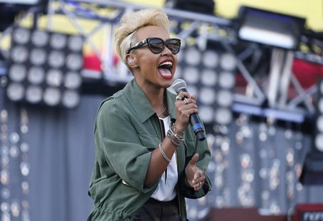 Scottish recording artist Emeli Sande performs at the 2013 Wango Tango concert at the Home Depot Center in Carson, California May 11, 2013. Scottish recording artist Emeli Sande performs at the 2013 Wango Tango concert at the Home Depot Center in Carson, California May 11, 2013.