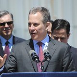 Attorney General Eric T. Schneiderman announces that he is filing lawsuits against four service stations for violations of the New York Stat Attorney General Eric T. Schneiderman announces that he is filing lawsuits against four service stations for violations of the New York Stat