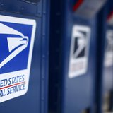 A view shows U.S. postal service mail boxes at a post office in Encinitas, California in this February 6, 2013, file photo. REUTERS/Mike Bla