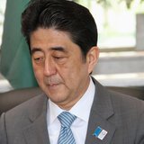 Japanese Prime Minister Shinzo Abe attends a conference at King Abdulaziz University in Jeddah, May 1, 2013. REUTERS/Susan Baaghil Japanese Prime Minister Shinzo Abe attends a conference at King Abdulaziz University in Jeddah, May 1, 2013. REUTERS/Susan Baaghil
