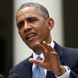U.S. President Barack Obama answers a question in the rain during a joint news conference with Turkish Prime Minister Recep Tayyip Erdogan i U.S. President Barack Obama answers a question in the rain during a joint news conference with Turkish Prime Minister Recep Tayyip Erdogan i