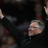 Manchester United's manager Alex Ferguson celebrates after his team clinched the English Premier League soccer title with a win against Asto Manchester United's manager Alex Ferguson celebrates after his team clinched the English Premier League soccer title with a win against Asto