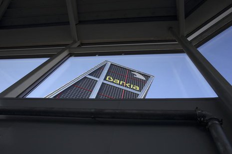 The headquarters of Spanish nationalized lender Bankia is pictured in Madrid April 24, 2013. REUTERS/Juan Medina The headquarters of Spanish nationalized lender Bankia is pictured in Madrid April 24, 2013. REUTERS/Juan Medina