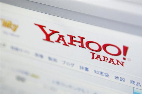 A website of Yahoo Japan Corp is seen on a computer screen in Tokyo August 19, 2009. REUTERS/Stringer A website of Yahoo Japan Corp is seen on a computer screen in Tokyo August 19, 2009. REUTERS/Stringer