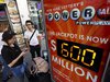 An electronic street sign displays the current value of the Powerball lottery in New York, May 17, 2013. REUTERS/Brendan McDermid